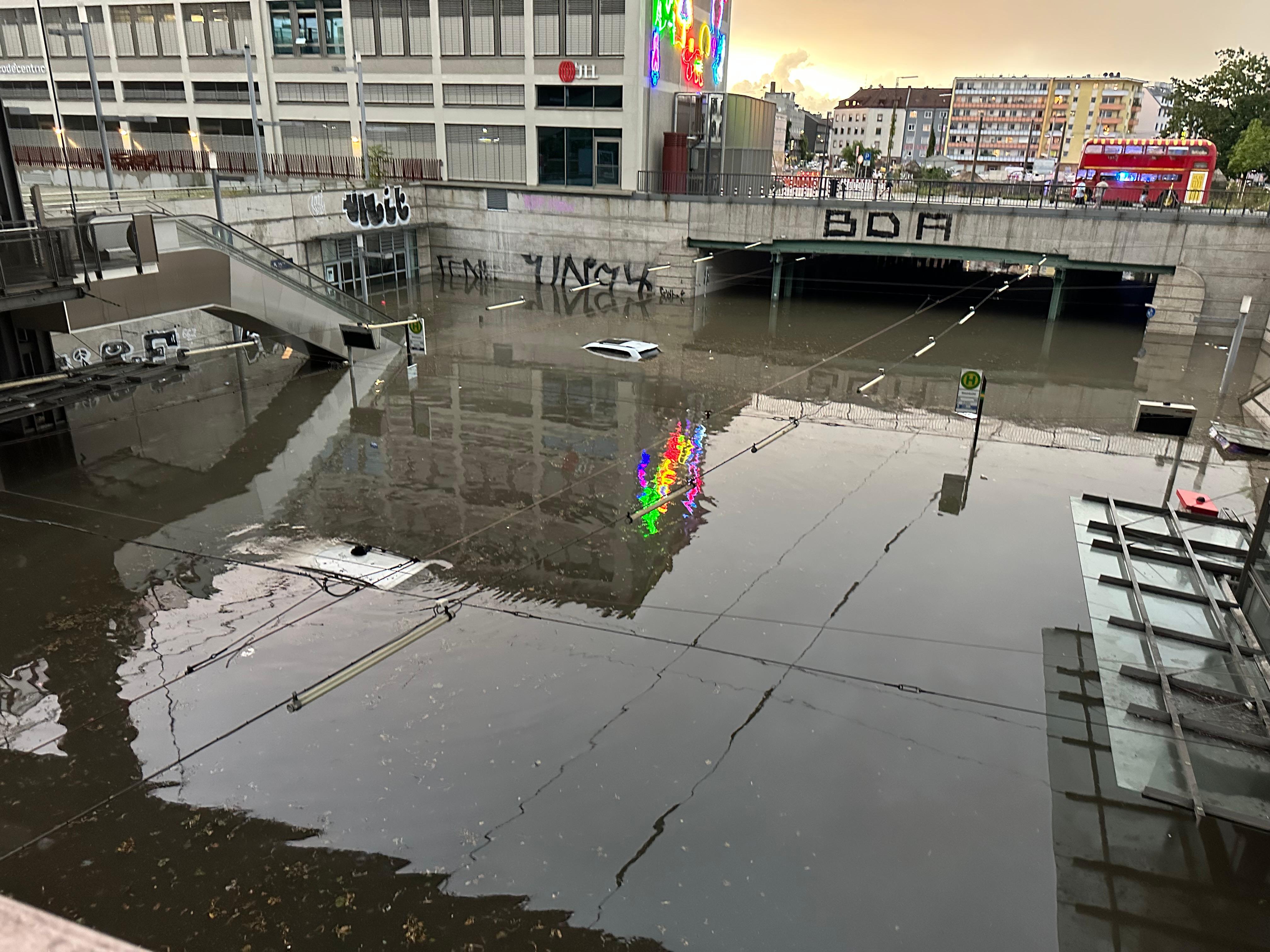 Auch in Steinbühl haben die Unwetter ihre Spuren hinterlassen.