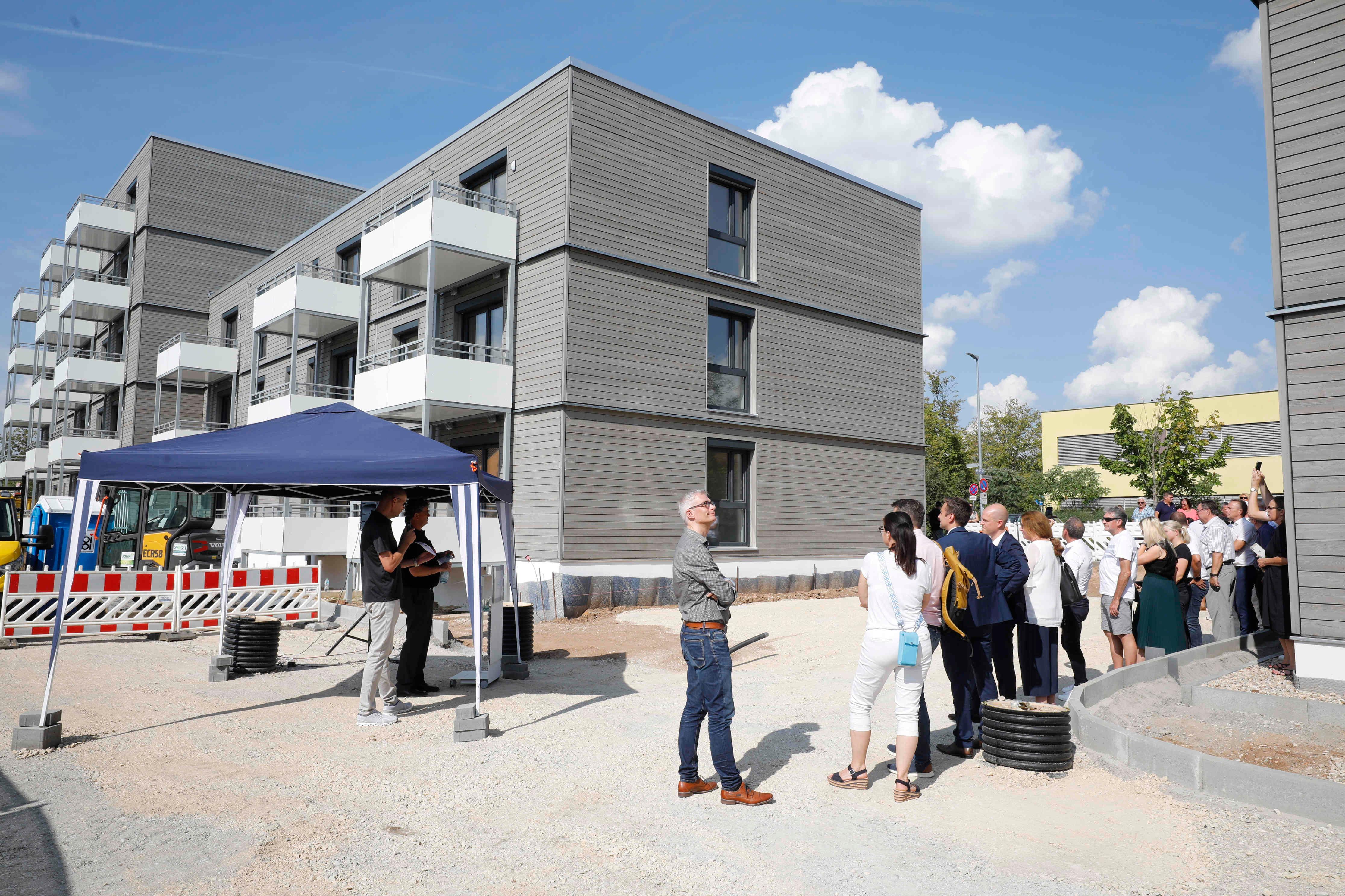 Ein guter Tag in Forchheim Neue Sozialwohnungen wurden jetzt offiziell