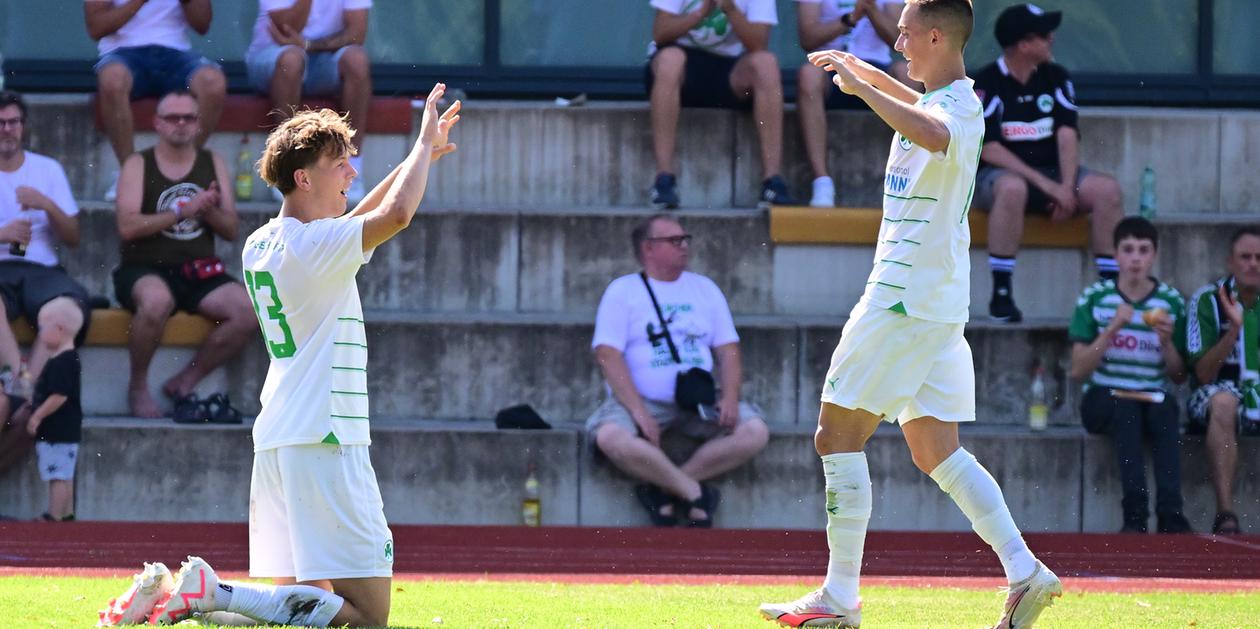 SpVgg Greuther Fürth gewinnt zweimal Was die U19 in der Bundesliga so