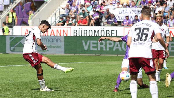 Einfach nicht aufzuhalten: Can Uzun hat einen Lauf - der Angreifer mit Saisontor Nummer sechs.