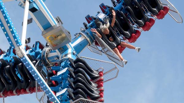 Herbstvolksfest: Der Aufbau hat begonnen