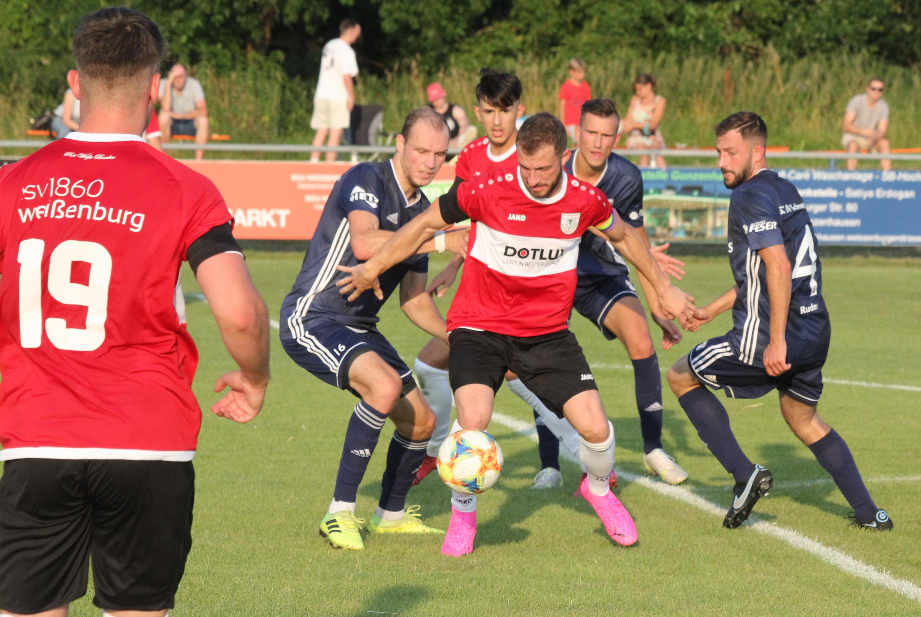 Jura-Derby und Kirchweihspiel: Der TSV 1860 Weißenburg erwartet ...