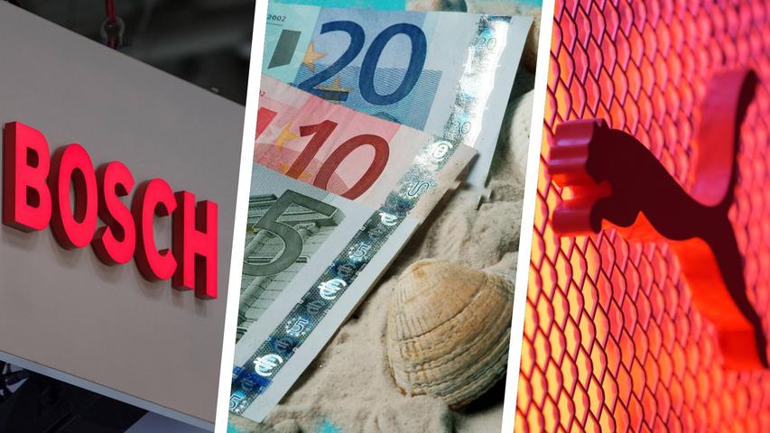 Von Bosch bis Puma: So viel Urlaubsgeld zahlen die Top-Arbeitgeber der Region