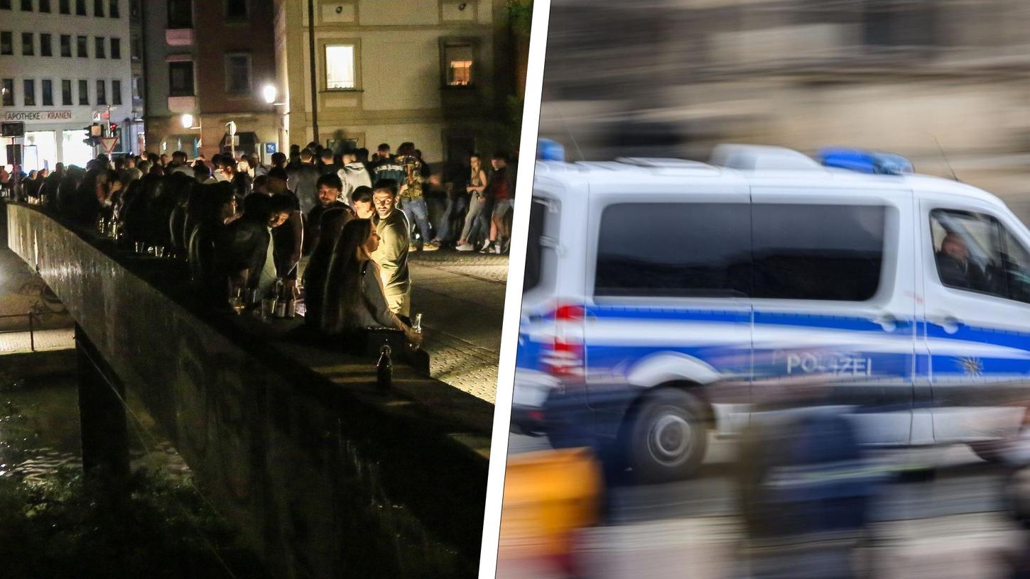  Original: NEWS5 / Robert Michael/dpa/Symbolbild Nach der Sandkerwa in Bamberg zieht die Polizei eine Bilanz. (Symbolbild)