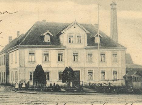 Das einstige "Drei-S-Werk", ein Stück Schwabacher Industriegeschichte - hier um das Jahr 1900.