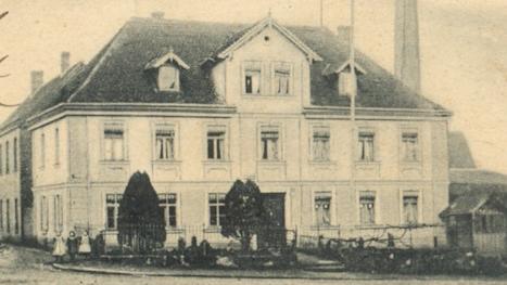 Das einstige "Drei-S-Werk", ein Stück Schwabacher Industriegeschichte - hier um das Jahr 1900.