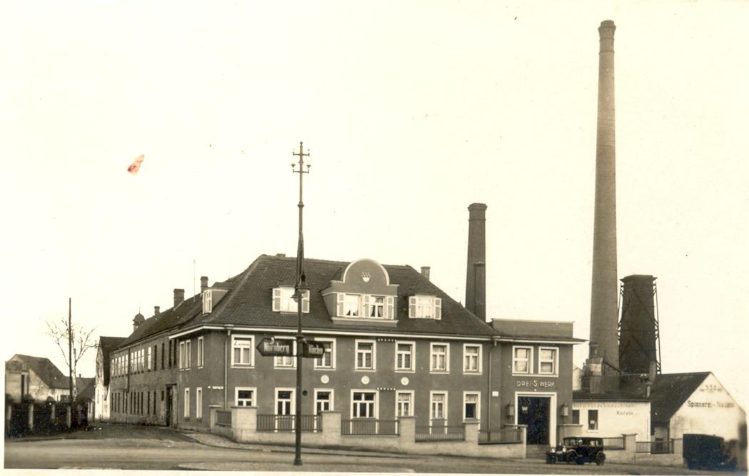 Das einstige Schwabacher "Drei-S-Werk" um das Jahr 1930.