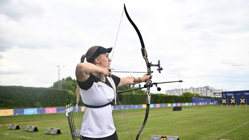 Weiter, immer weiter: Charline Schwarz hat längst Paris 2024 ins Visier genommen.