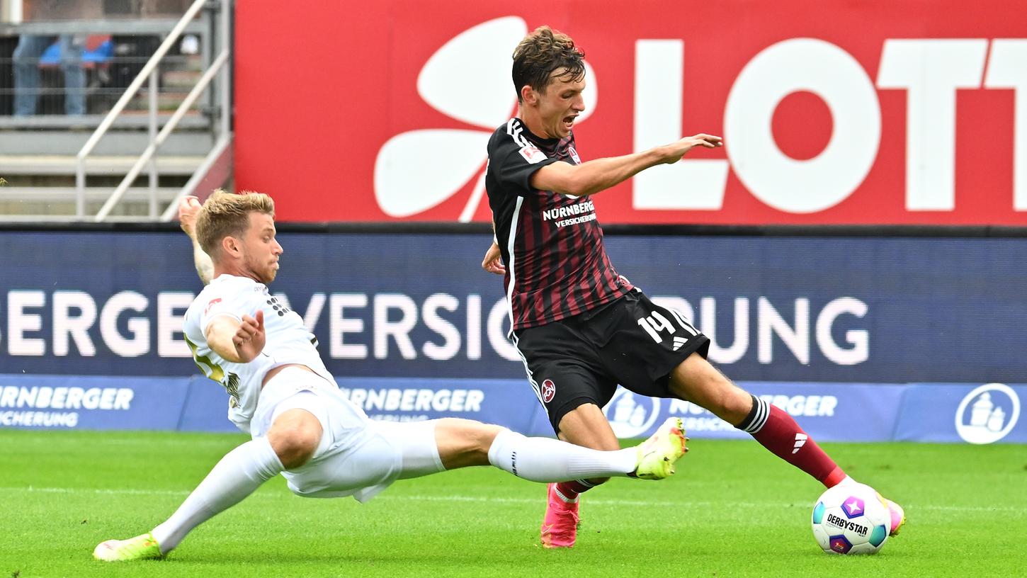 In der Offensive des 1. FC Nürnberg erweist sich Benjamin Goller derzeit als belebendes Element.