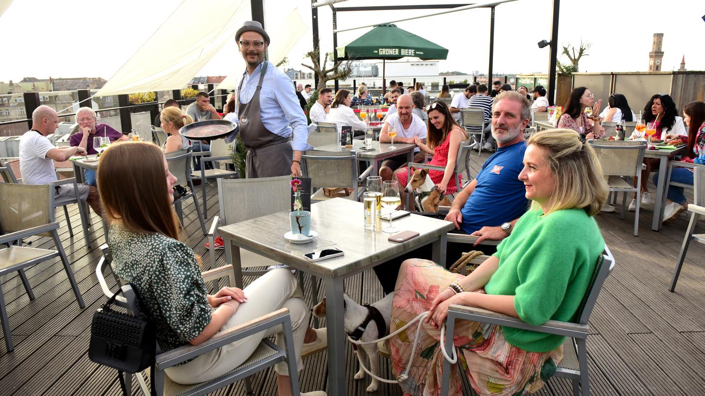 So sah es hier vor der Schließung aus. Nun ist das Cafe "Terrazza" in Fürth zurück - mit neuen Betreibern.