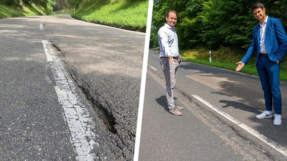 Marode Staatsstraßen im Landkreis Roth: Wo Autofahrer noch lang auf die Sanierung warten müssen