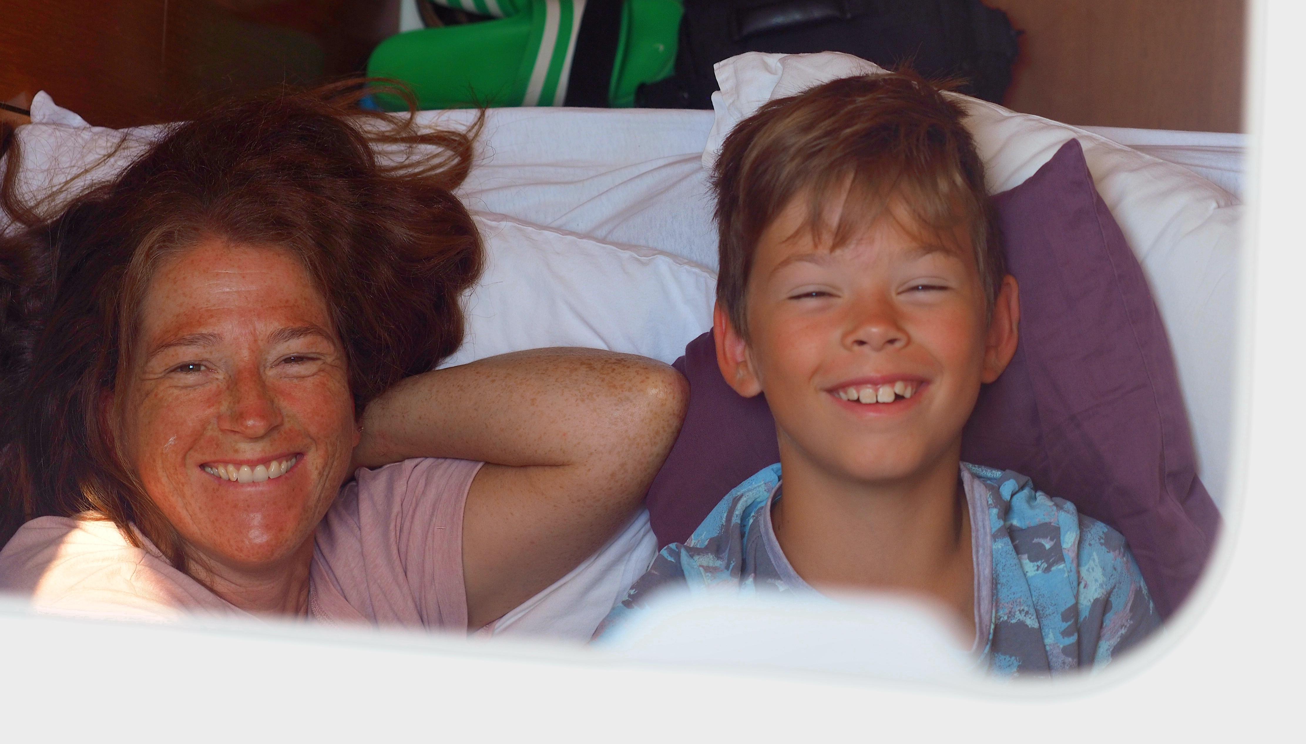 So gemütlich ist's in den Kabinen. Die spannende Reportage zu dieser Bildergalerie lesen Sie hier auf www.nn.de.