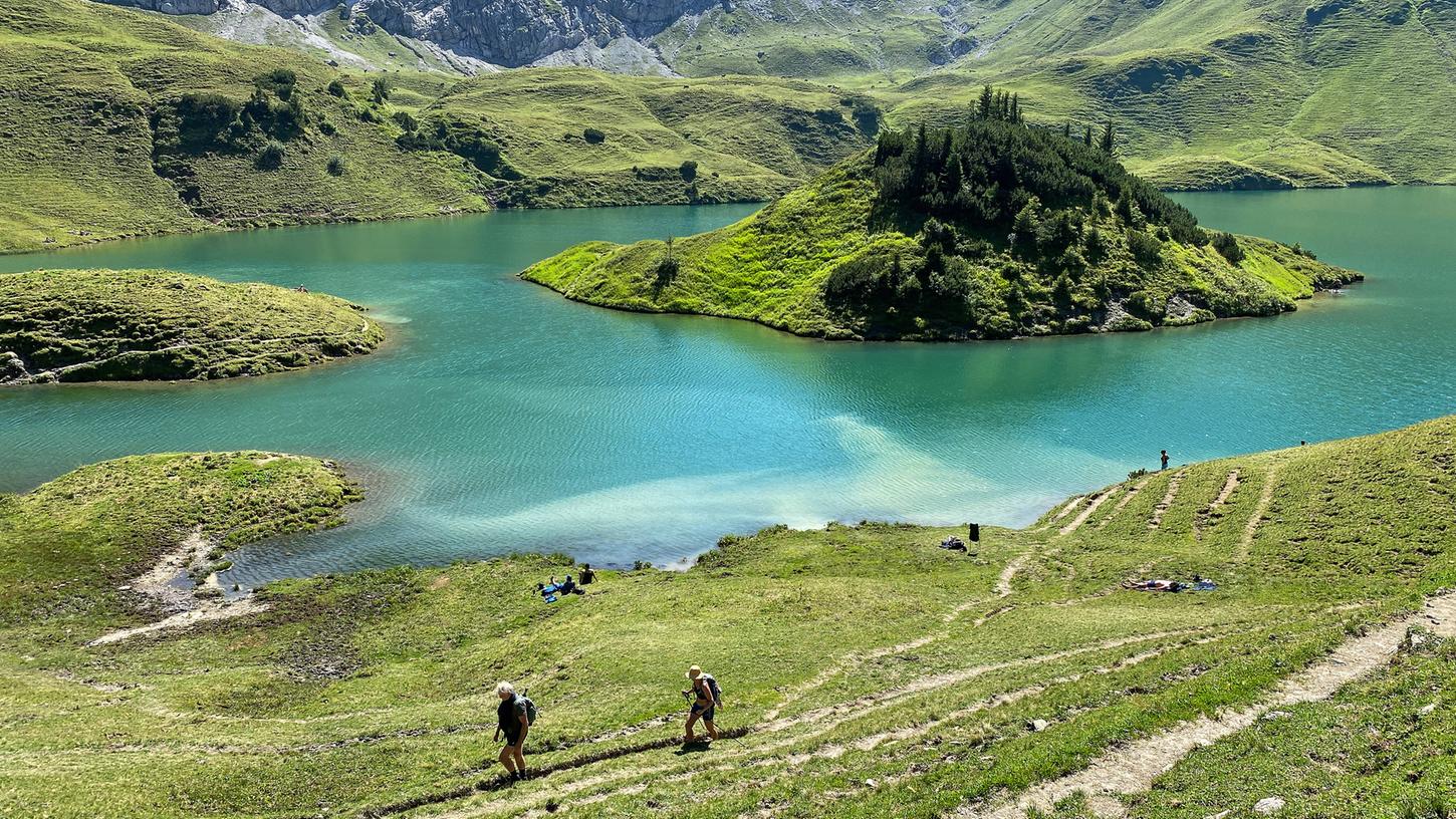 Der Schrecksee ist einer der schönsten Bergseen im Allgäu. Der Schrecksee ist einer der schönsten Bergseen im Allgäu.