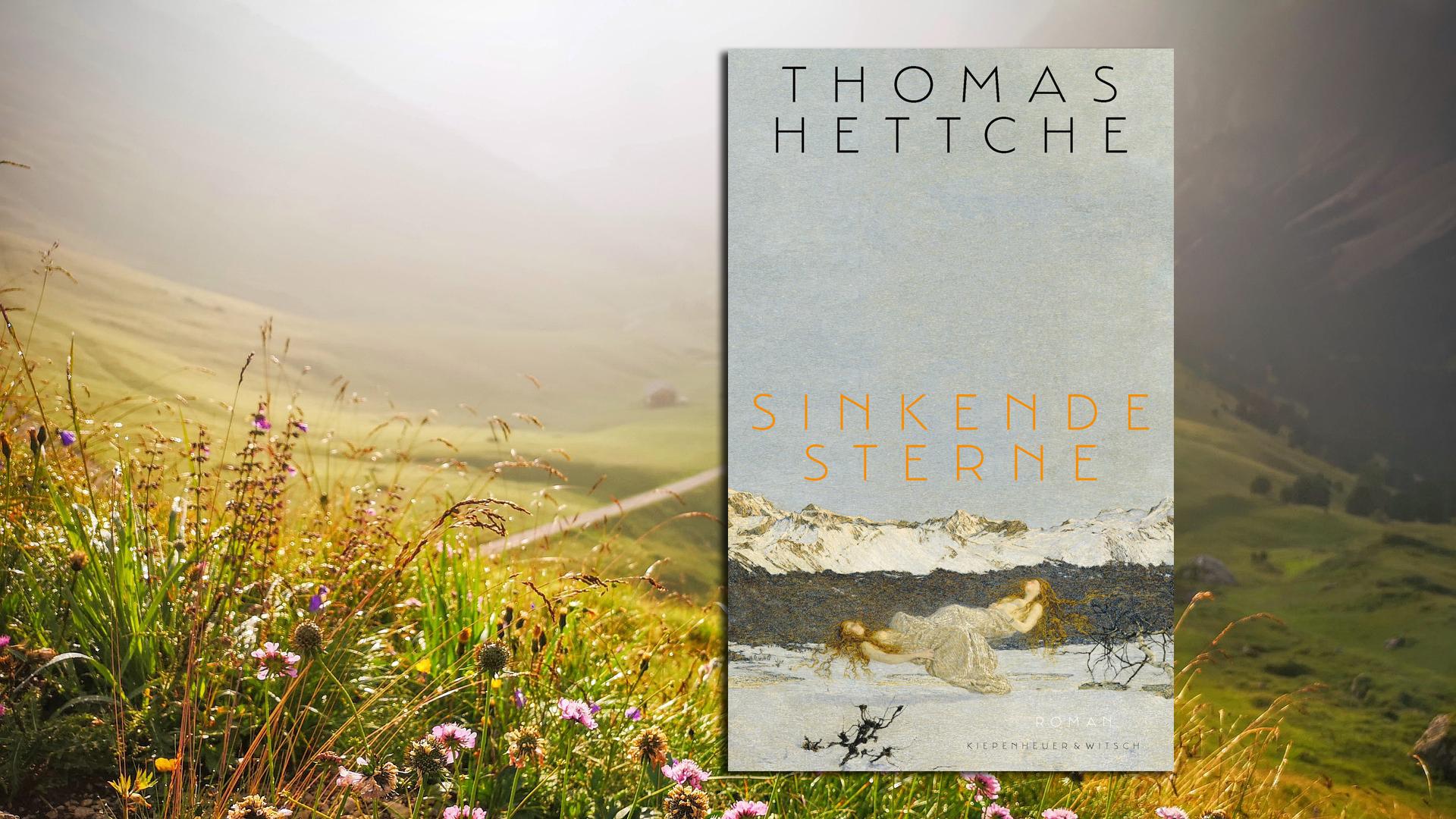 Thomas Hettche ist immer gut für anregenden und niveauvollen Lesespaß, selbst wenn er sich, wie zuletzt, nur der an Fäden hängenden Sippschaft der Augsburger Puppenkiste widmet ("Herzfaden"). Dass er historisch beschlagen ist, bewies er mit "Pfaueninsel", jetzt kommt mit "Sinkende Sterne" ein neuer Roman, der so zielgenau von der Idylle in die Bedrohung führt, dass es einem bange werden kann. Es ist der autobiografische Versuch einer Selbstfindung in den Schweizer Bergen, die bald zur Begegnung mit den wunderlichsten Gestalten und mit toten Seelen aus Traum und Wirklichkeit wird. Mit vielen literarischen Verweisen geht es in grandioser Natur um Utopien und das Scheitern an den Herausforderungen unserer Gegenwart. (Kiepenheuer & Witsch, 25 Euro) Bernd Noack