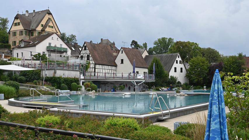 Auf ihr Freibad, das Schlossbad, sind die Heroldsbergerinnen und Heroldsberger besonders stolz. 