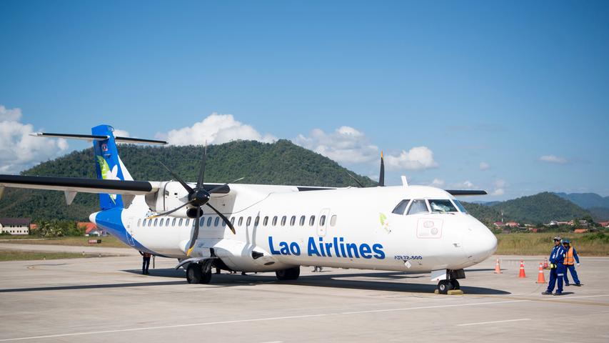 Luang Prabang International Airport, Laos. Luang Prabang International Airport, Laos.
