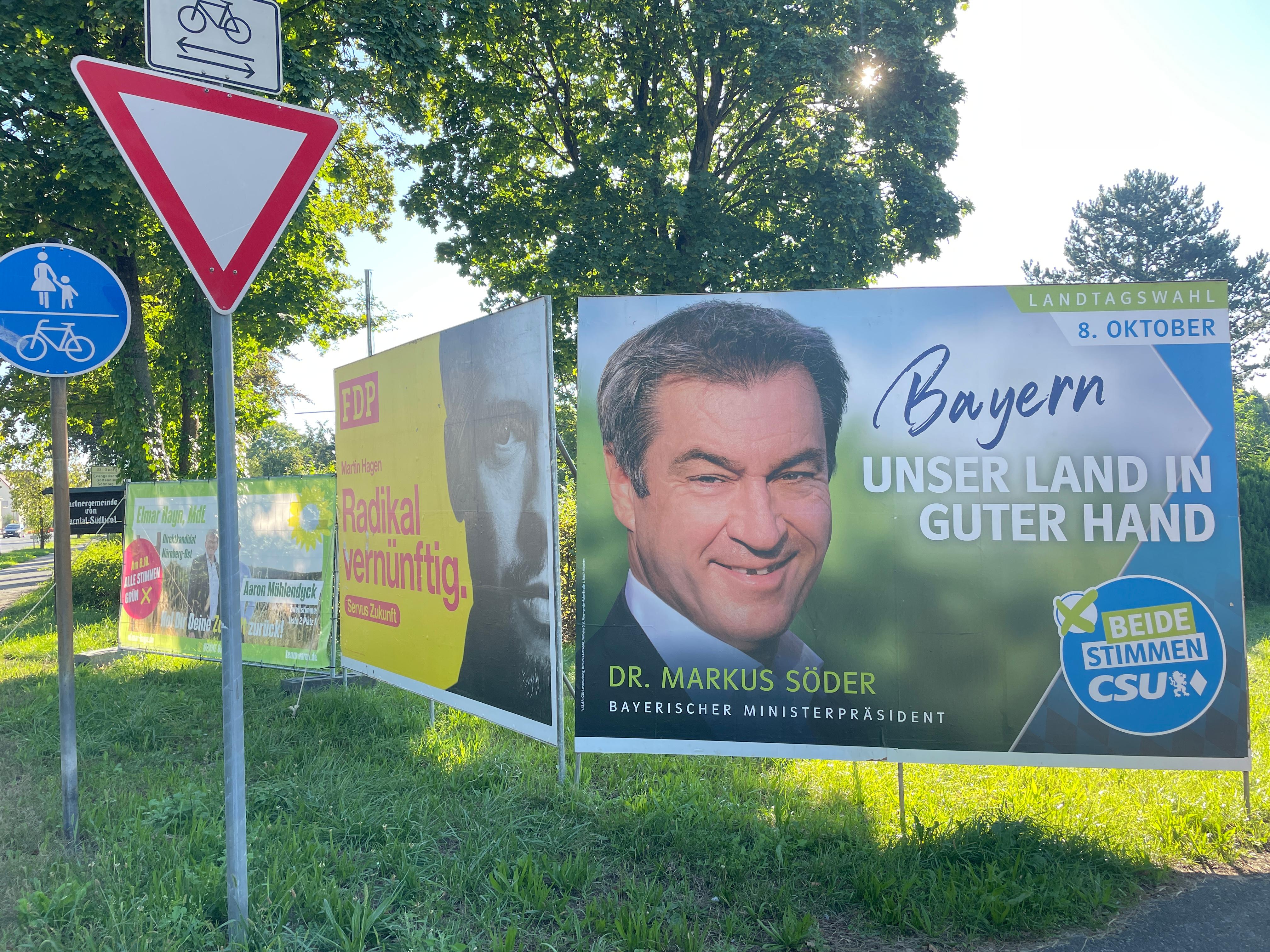 Viele Demolierte Wahlplakate Im Nürnberger Land: Grüne Sprechen Von ...