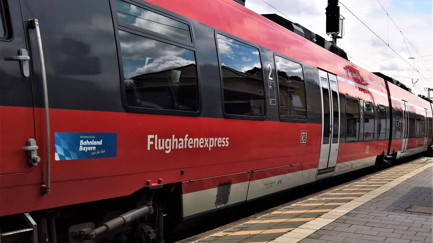 Zug zum Flug: Die Bahn will den Münchner Flughafen besser an Nürnberg und die Metropolregion anbinden.