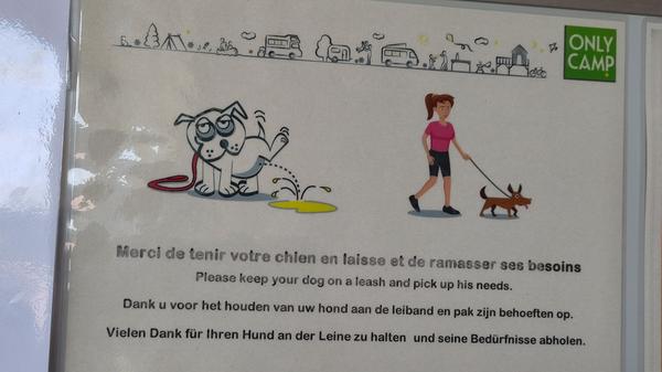 Gesehen von Jutta Kloth aus Nürnberg auf einem Campingplatz im französischen Wasselonne. Alle Bilder der letzten Jahre unserer lustigen Deutschübersetzungen finden Sie hier.