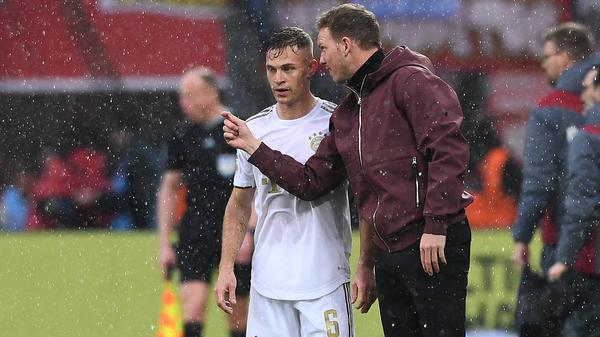 Am Ende des Tages ist so das Geschäft: Wenig Liebe, wenig Herz. (Joshua Kimmich nach der Beurlaubung von Bayern-Trainer Julian Nagelsmann)