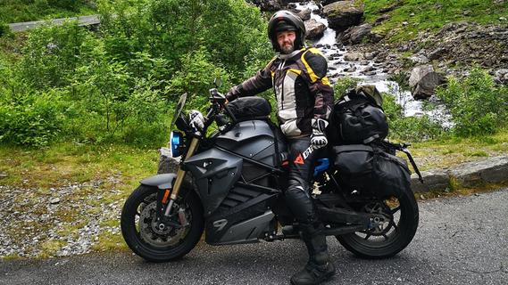 Mit dem E-Motorrad durch Skandinavien: Klappt das? Ein Nürnberger hat das Abenteuer gewagt