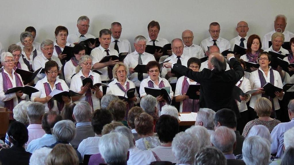 Singen im Chor hat eine lange Tradition. Die Liedertafel "Schwabach-Forsthof (unser Bild) beispielsweise kann in einigen Jahren ihr 200-jähriges Bestehen feiern. Foto: Liedertafel