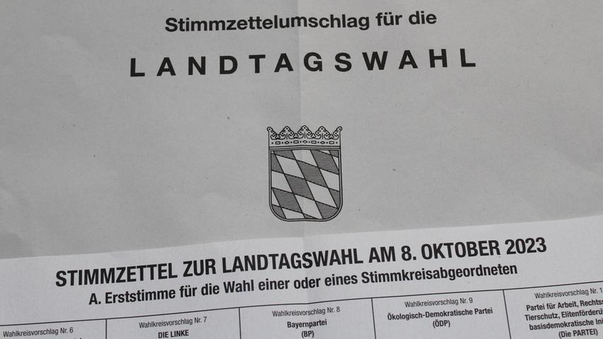 Kopf-an-Kopf-Rennen: So hat Würzburg-Stadt bei der Landtagswahl 2023 gewählt
