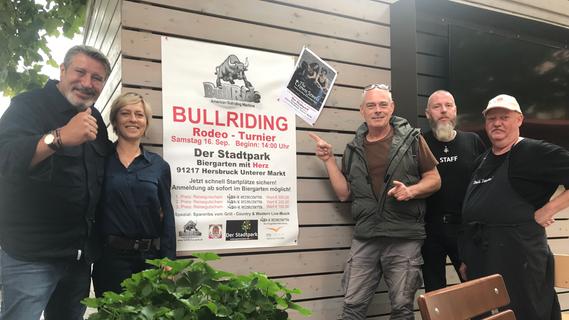 Von Bullriding bis Bauchtanz: Die Betreiber vom Stadtpark-Biergarten bringen Action nach Hersbruck