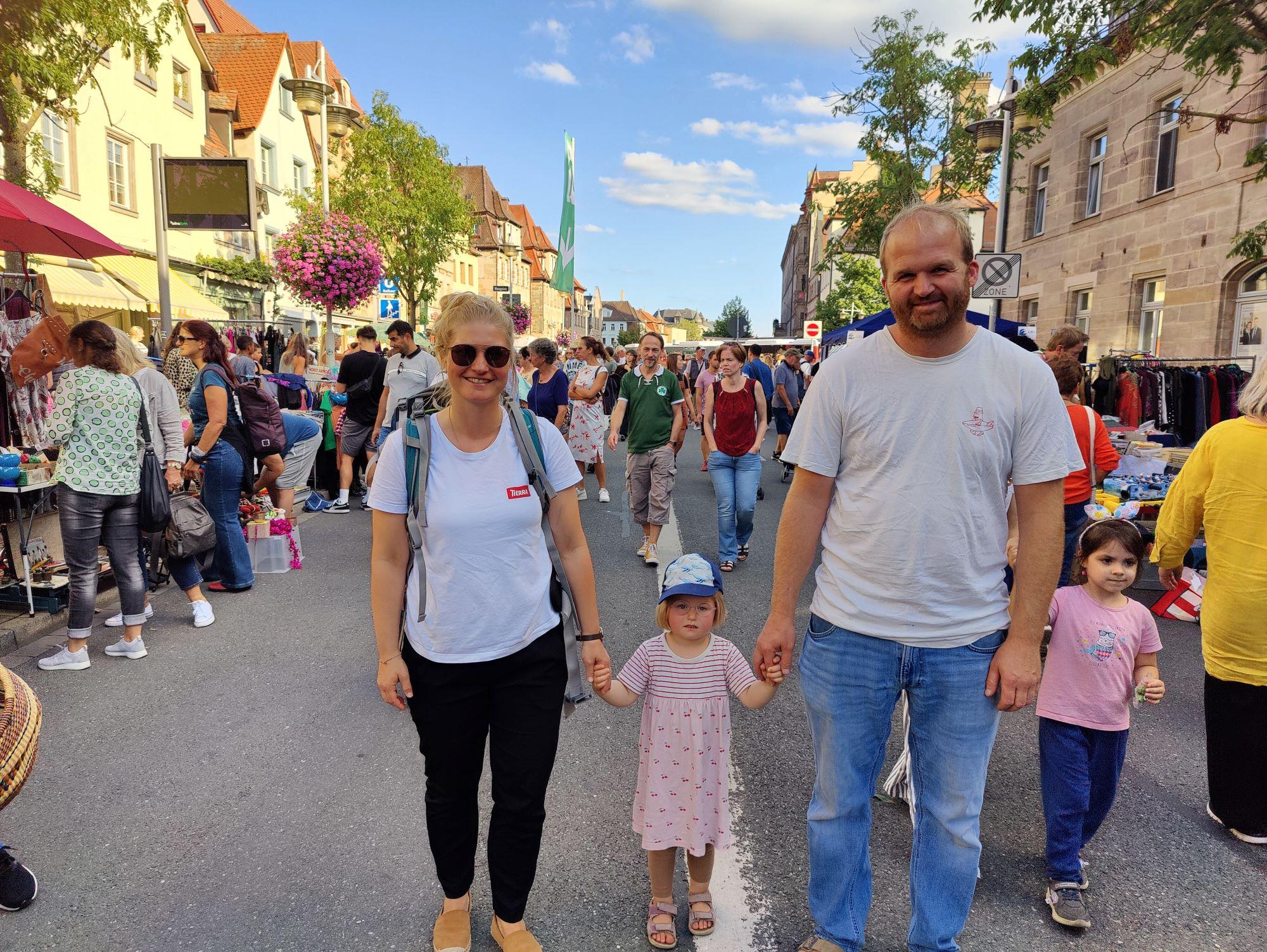 Noch bis Samstagnachmittag: F&uuml;rth ist in Grafflmarkt-Laune