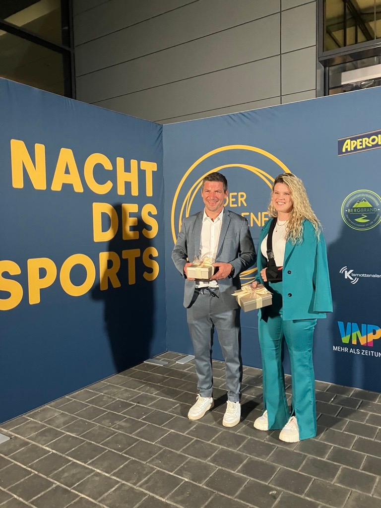 Nürnbergs Sportlerin und Sportler des Jahres: Lea Paulick, die Torhüterin des 1. FCN, und Eishockey-Legende Patrick Reimer. Nürnbergs Sportlerin und Sportler des Jahres: Lea Paulick, die Torhüterin des 1. FCN, und Eishockey-Legende Patrick Reimer.