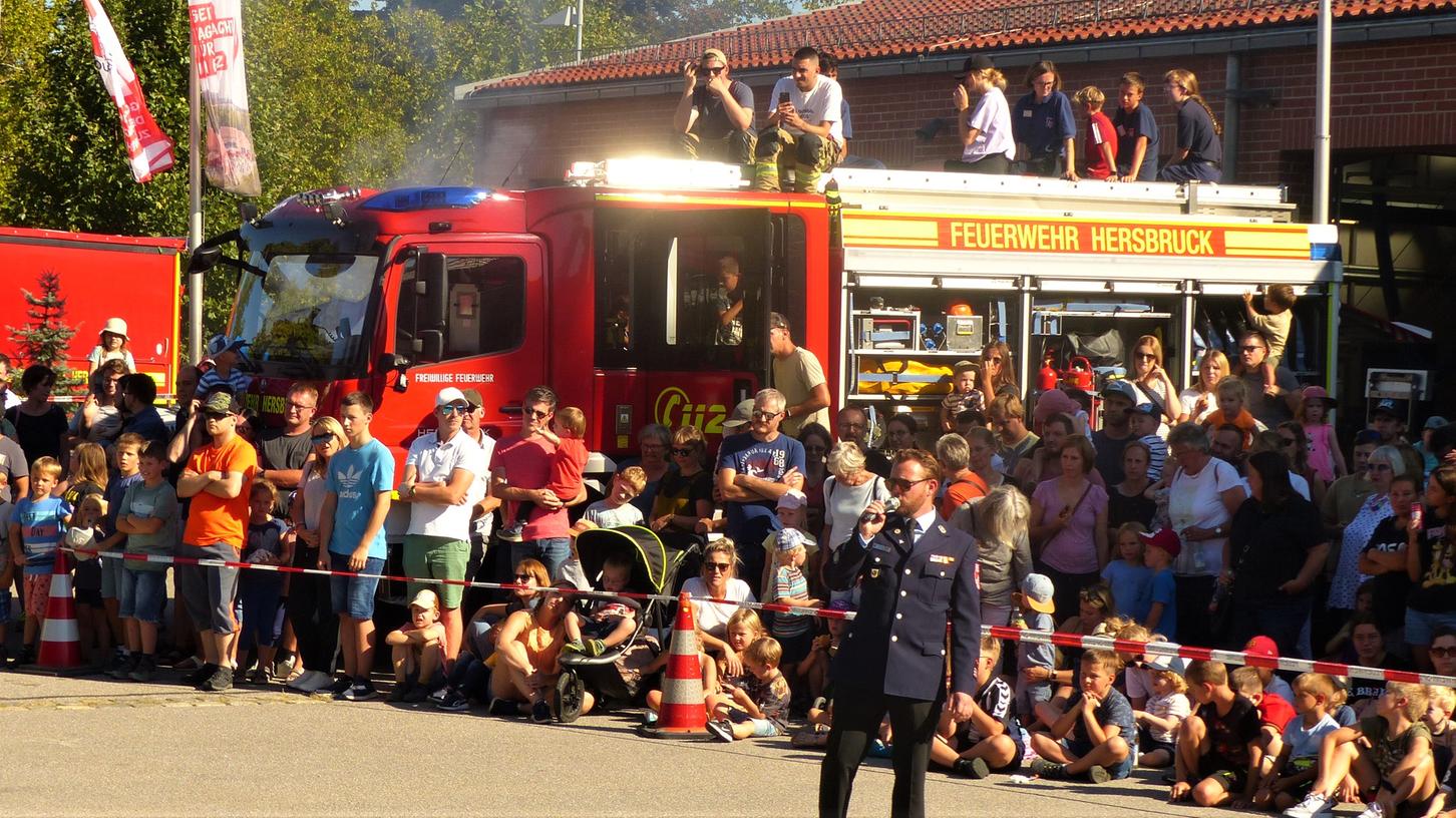 Jede Menge los war bei der Hersbrucker Feuerwehr an ihrem Tag der offenen Tür.