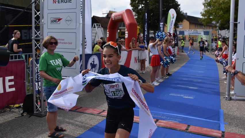 Daniela Kleiser, Siegerin Halbmarathon