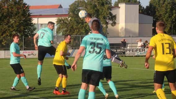 Wieder kein Punkt: Der FV Dittenheim verliert auch gegen den TSV Heideck