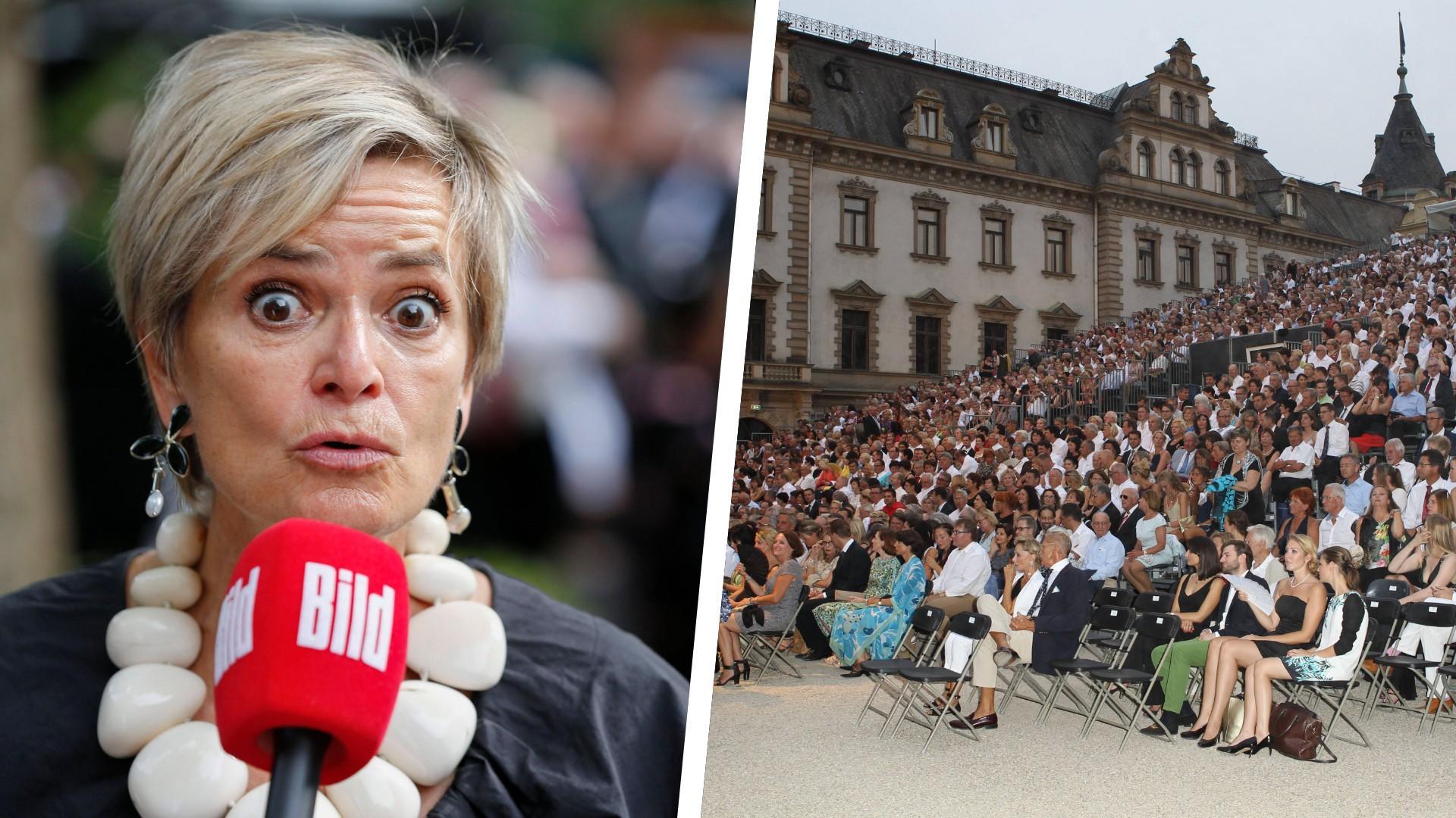 Gilt vielen mittlerweile als rechtspopulistisches Sprachrohr: Gloria von Thurn und Taxis, Schirmherrin der Regensburger Schlossfestspiele. Gilt vielen mittlerweile als rechtspopulistisches Sprachrohr: Gloria von Thurn und Taxis, Schirmherrin der Regensburger Schlossfestspiele.