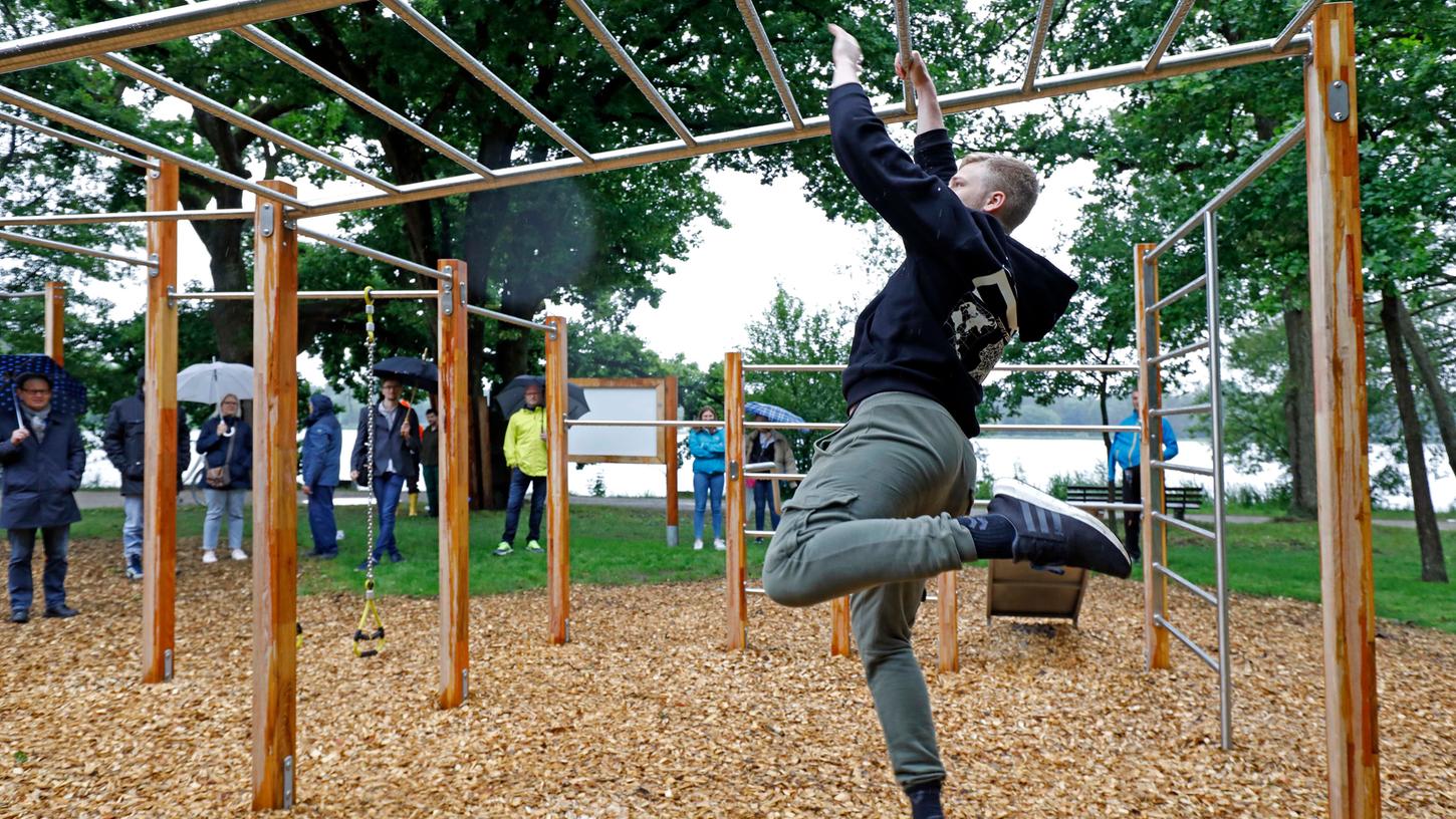 Kraftakt für Feucht: Was der Outdoor-Fitness-Park kostet und wo er