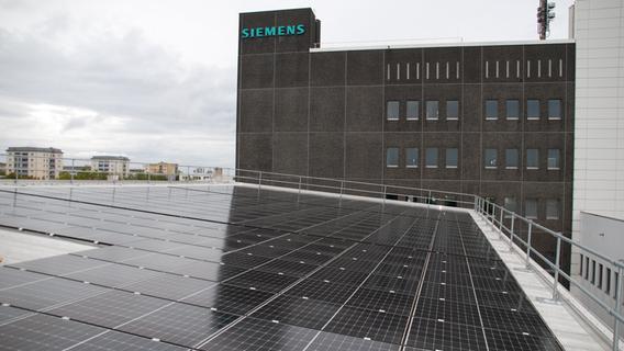 Neue Photovoltaik-Anlage auf 3000 Quadratmetern: Fürther Siemens-Standort will klimaneutral werden