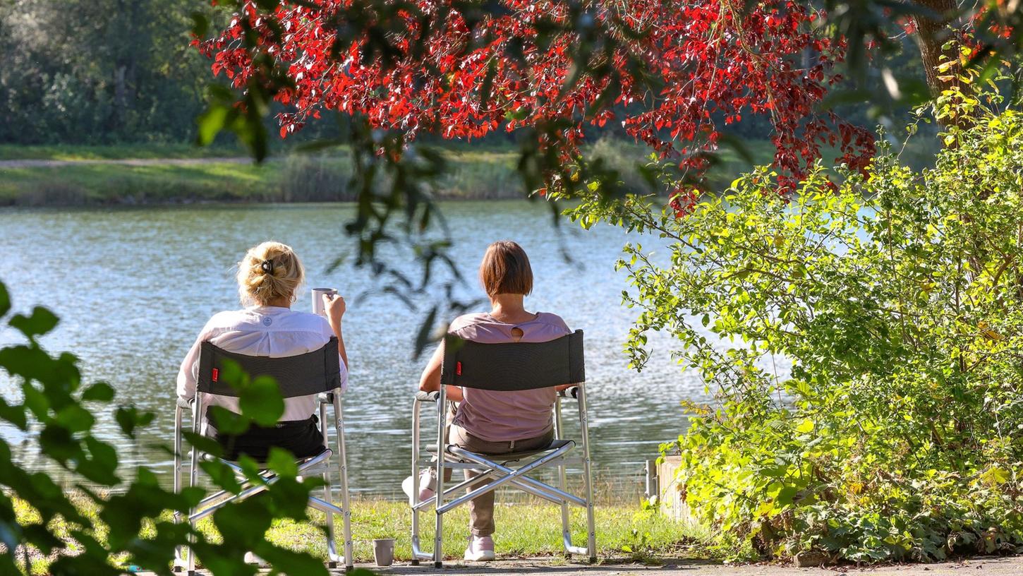 Der Altweibersommer beginnt. Der Altweibersommer beginnt.