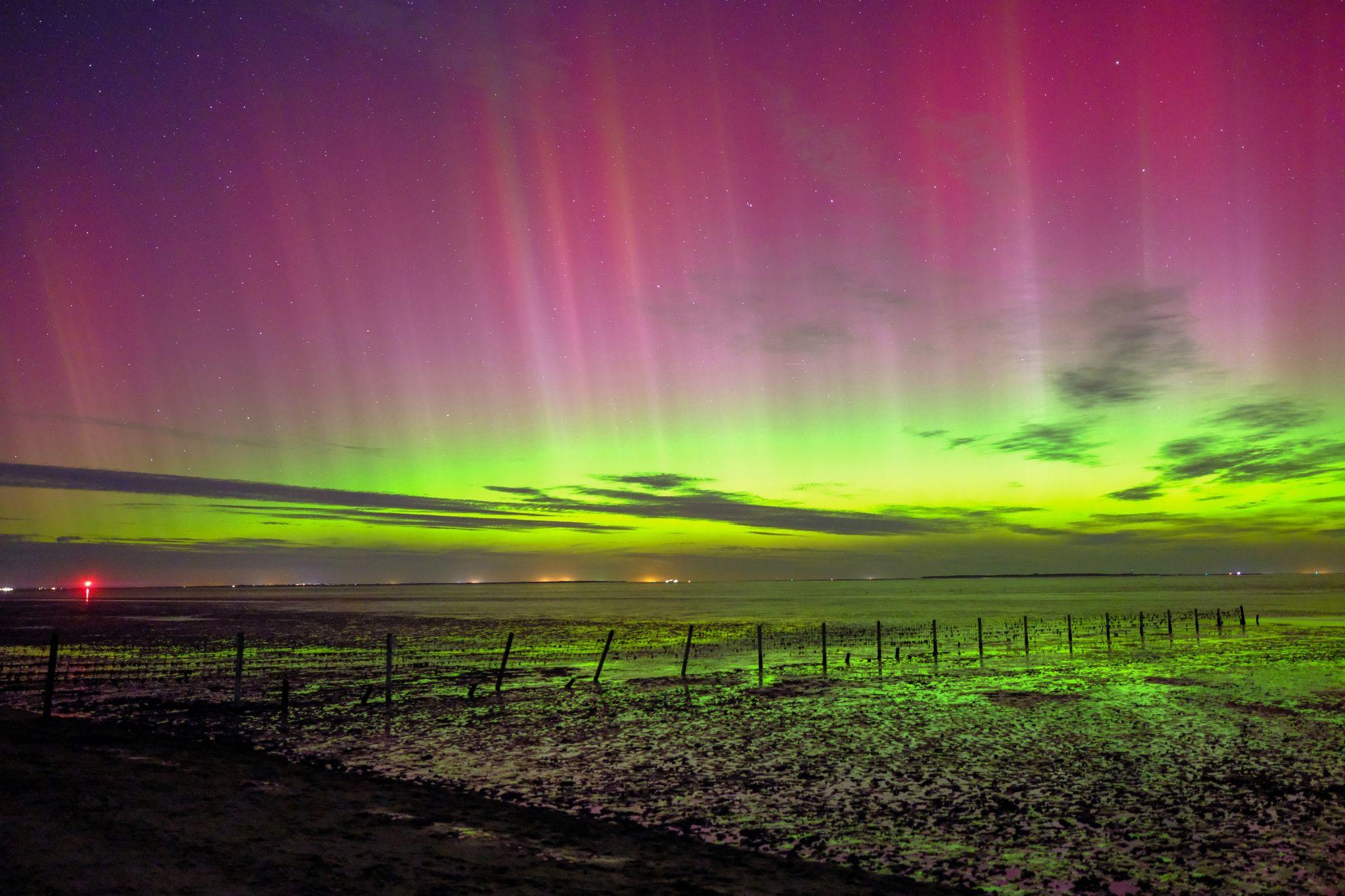 Seltenes Phänomen Am Nachthimmel: Polarlichter In Bayern Gesichtet