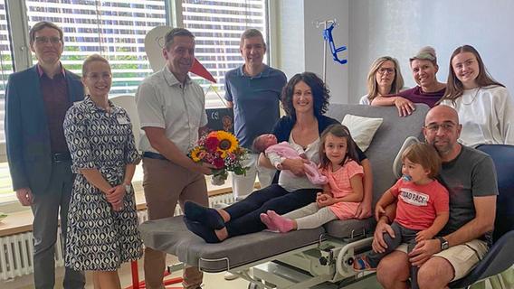 Erste Geburt auf neuer Entbindungsstation: Mathilda kommt in Kreisklinik Roth auf die Welt