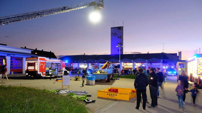 Lange Nacht der Feuerwehr: Bilder aus Weißenburg, Pappenheim und Solnhofen