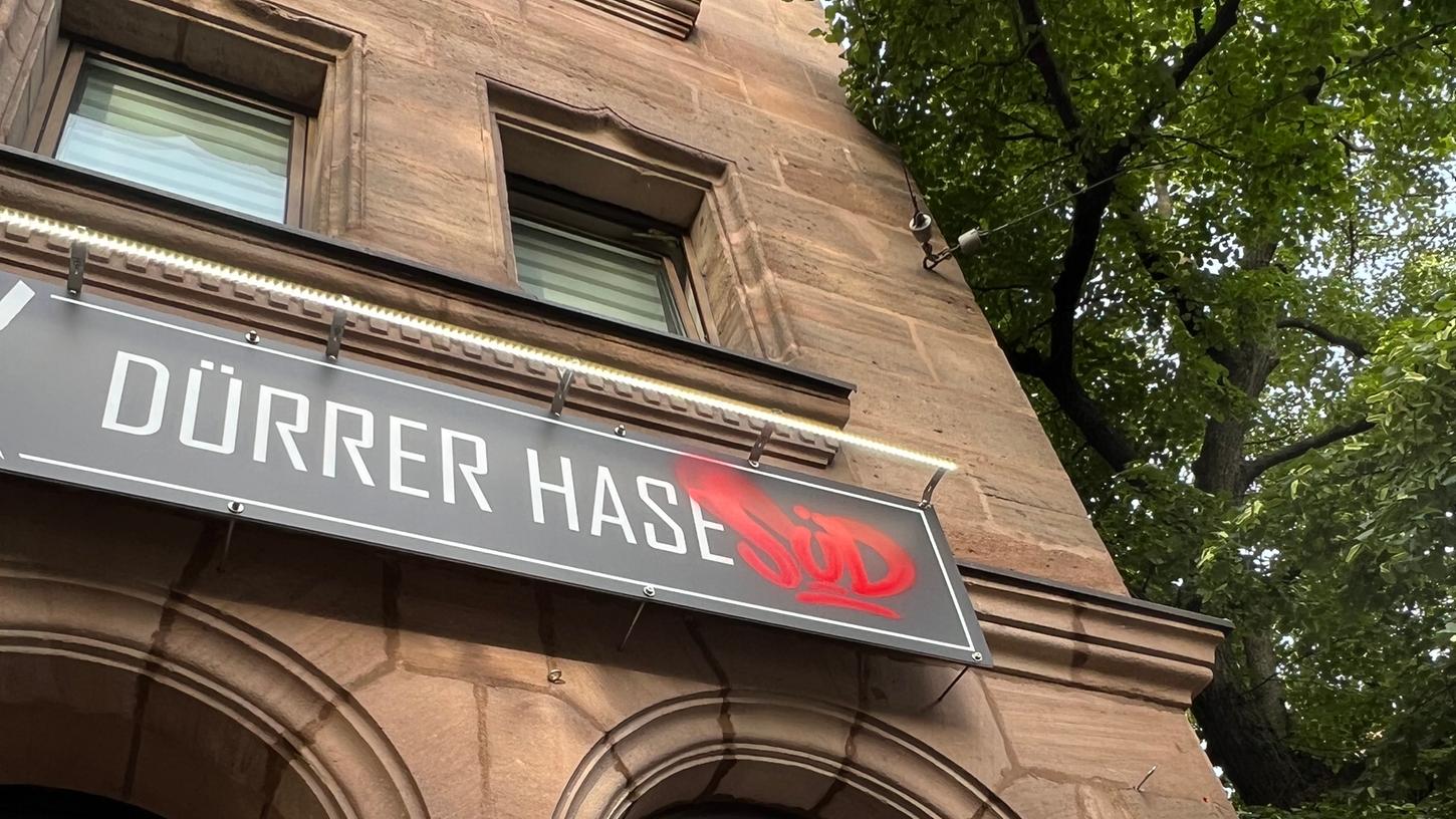 Dürrer Hase ist jetzt auch in der Allersberger Straße in der Südstadt von Nürnberg vertreten. Dürrer Hase ist jetzt auch in der Allersberger Straße in der Südstadt von Nürnberg vertreten.