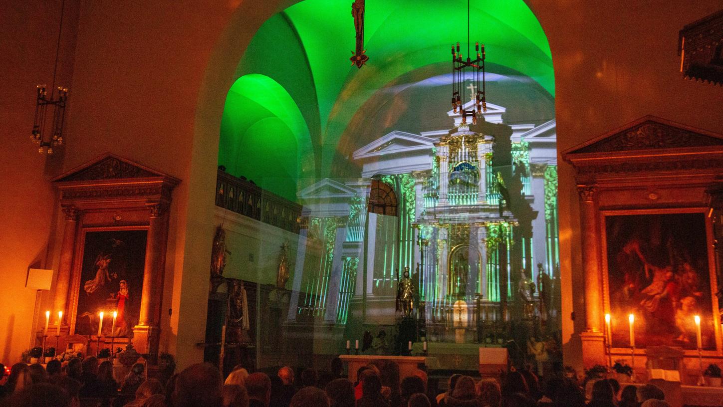 So bezaubernd soll die Kirche in Eggolsheim auch heuer bei der Orgelnacht wieder erstrahlen. So bezaubernd soll die Kirche in Eggolsheim auch heuer bei der Orgelnacht wieder erstrahlen.