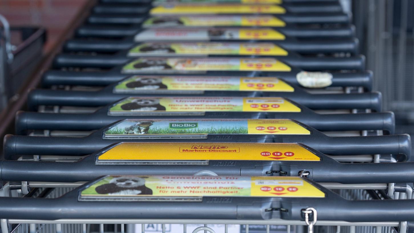 Netto Marken-Discounter testet in zwei bayerischen Filialen ein neues Einkaufswagenkonzept. (Symbolbild) Netto Marken-Discounter testet in zwei bayerischen Filialen ein neues Einkaufswagenkonzept. (Symbolbild)