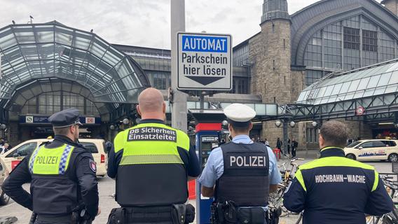 Waffen aller Art am Hamburger Hauptbahnbahnhof verboten