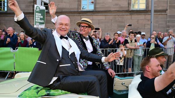 Volker Heißmann und Martin Rassau von der Comödie Fürth.