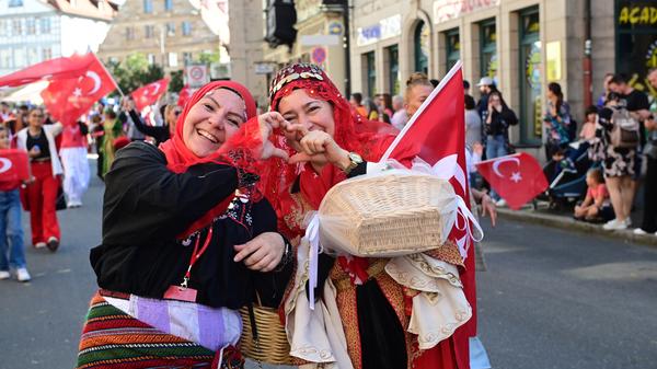 Mitglieder des Türkisch Islamischen Kulturzentrums.