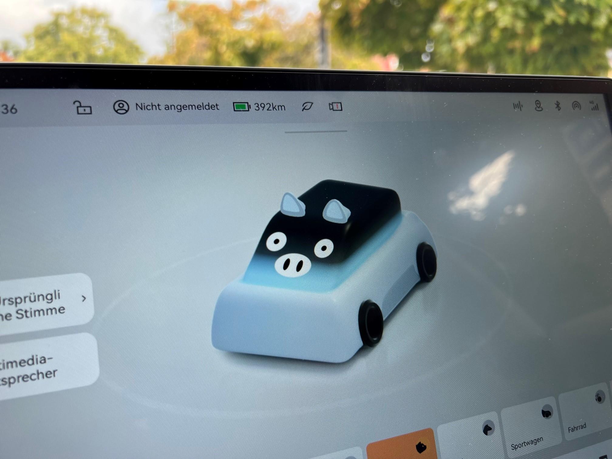 ..grunzt wie ein Schweinchen...