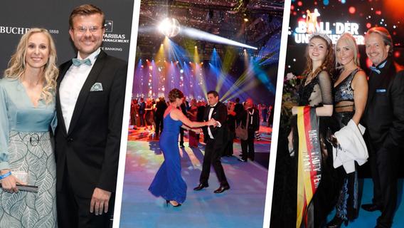 Bilder vom "Blue Carpet": So feierten die Gäste beim 11. Ball der Unternehmer in Nürnberg