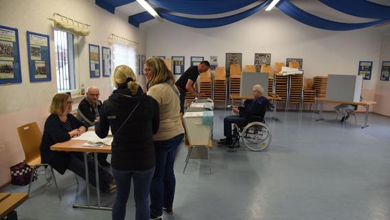 Landtagswahl in Igensdorf: Viele stimmten per Briefwahl ab