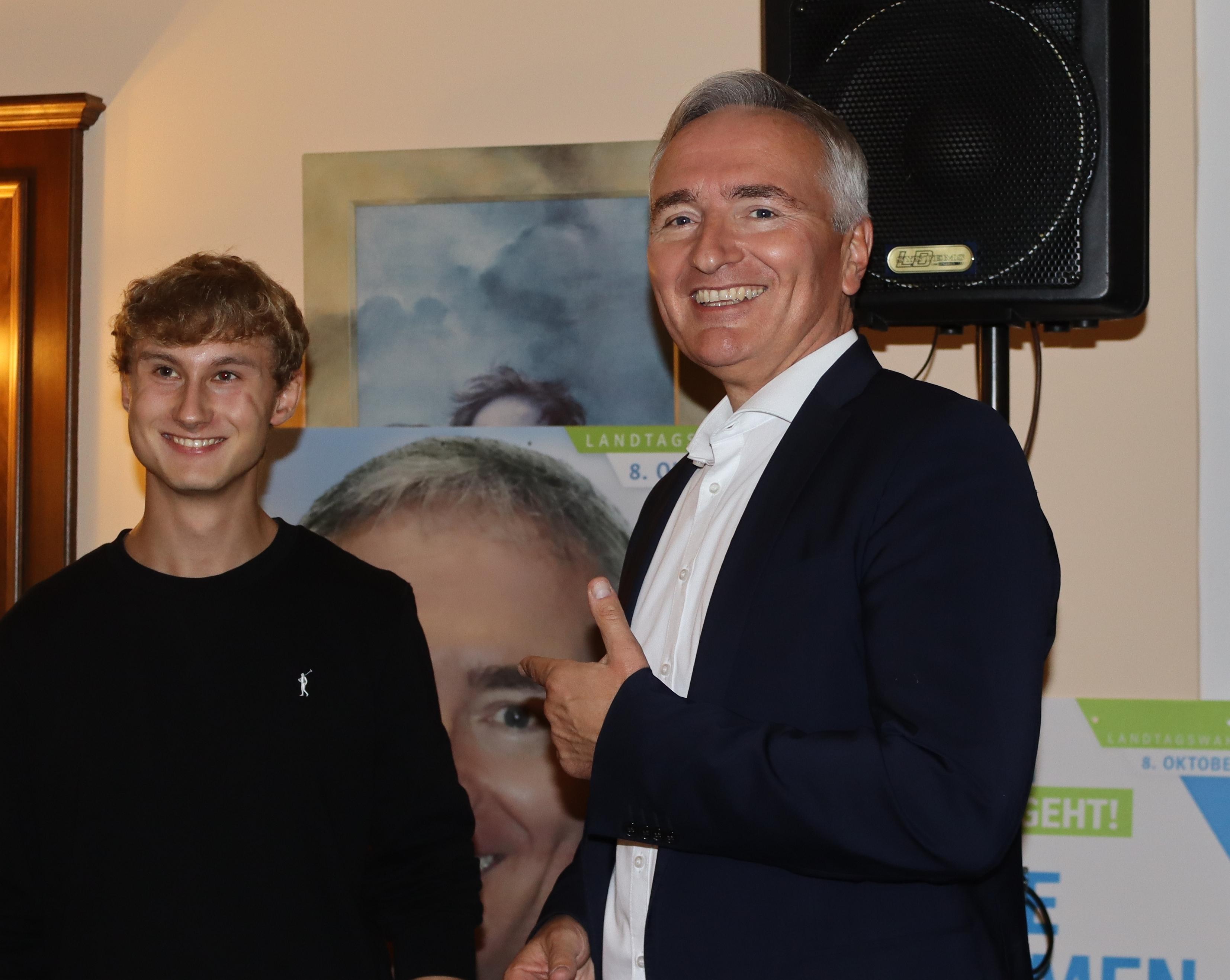 Amberger Direktkandidat Harald Schwartz (CSU) zur Hochrechnung